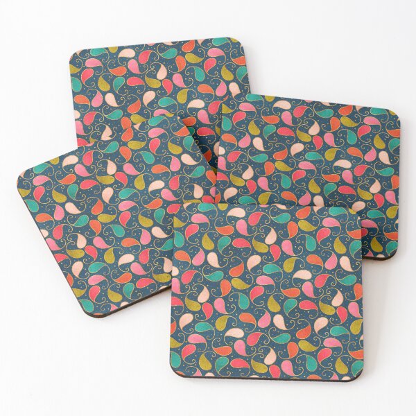 Item preview, Colourful Rainbow Paisley designed and sold by RebeccaFlaherty.