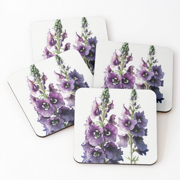 Item preview, Delphinium Flowers  designed and sold by Vanover Designs.
