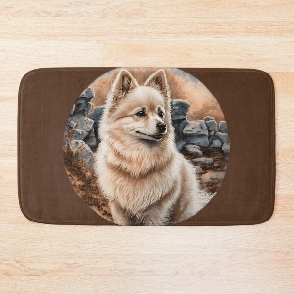 Item preview, Sand-Colored American Eskimo Dog designed and sold by DoggyDevotion.