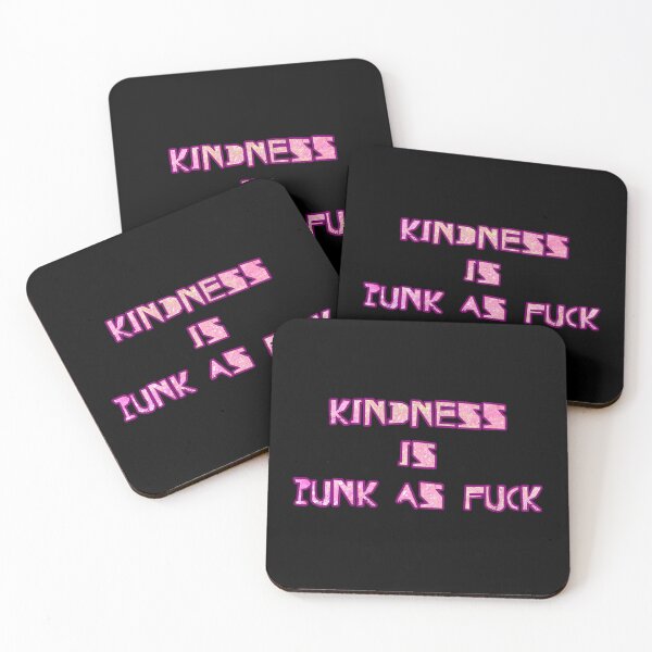 Item preview, Kindness is Punk AF Grunge Text  designed and sold by JauntyFox.