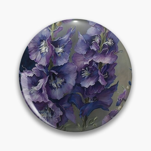 Item preview, Delphinium Flowers  designed and sold by Vanover Designs.