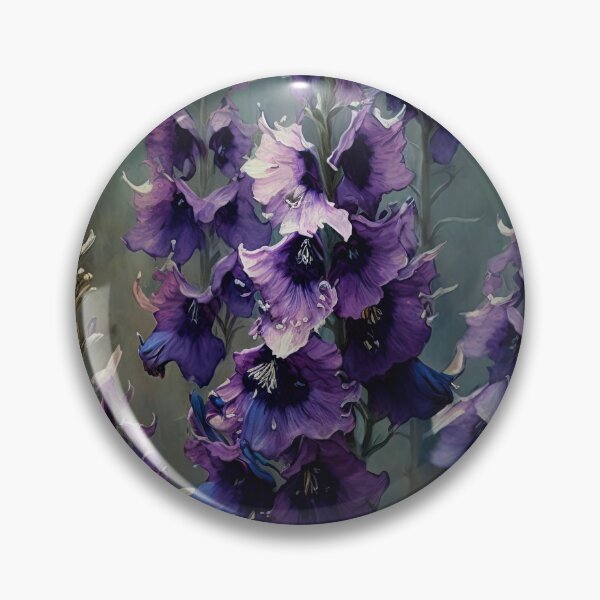 Item preview, Delphinium Flowers  designed and sold by Vanover Designs.