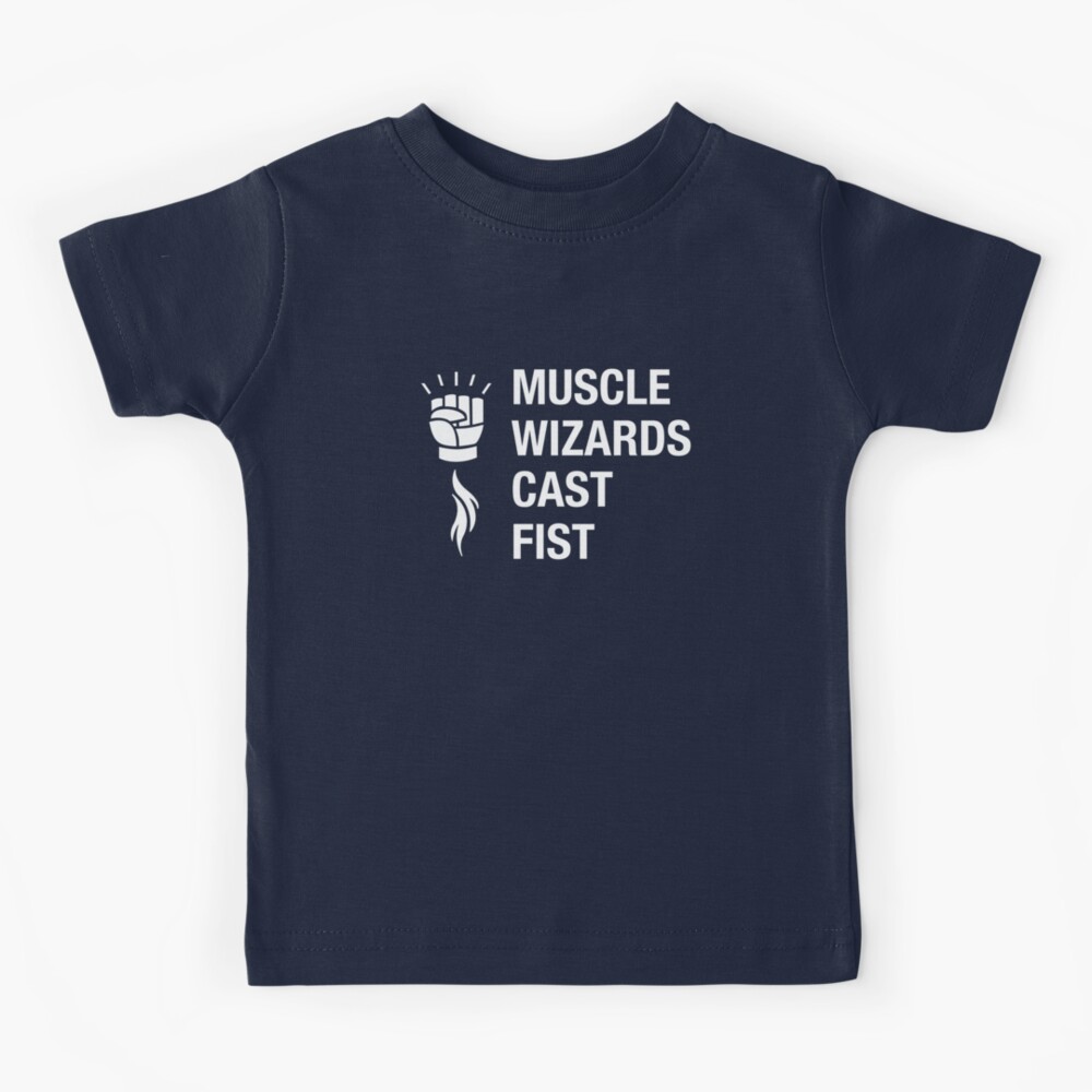 Muscle Wizards Cast Fist T-Shirt