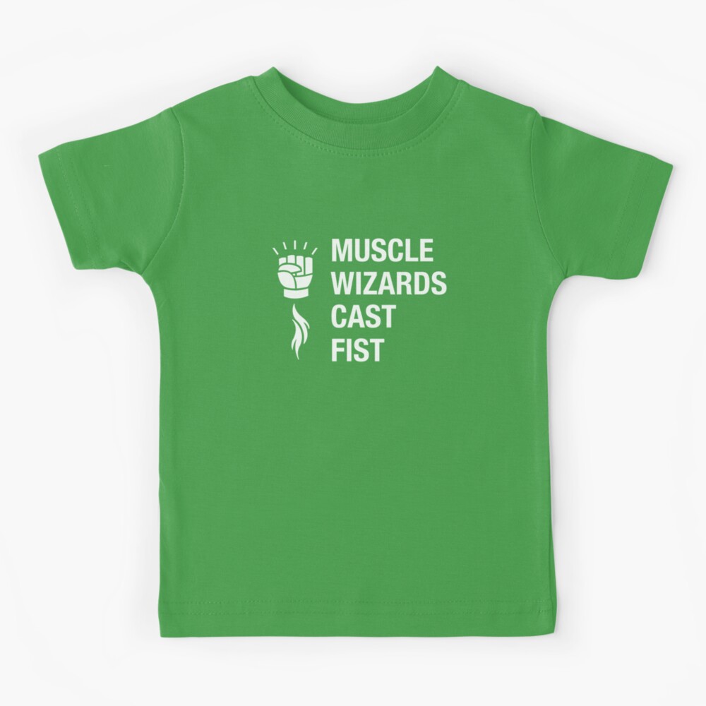 Muscle Wizards Cast Fist T-Shirt