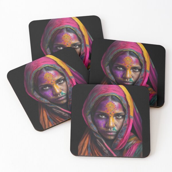 Artikelvorschau, Hinduistisches Fest - Holi - Fest der Farben - Indien entworfen und verkauft von KAZUDESIGNART.