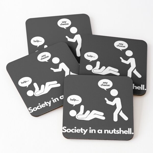Item preview, Society in a nutshell. All about the views. designed and sold by Expressive Vision.