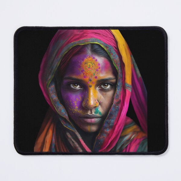 Item preview, Hindu Festival - Holi - Festival of Colors - India designed and sold by KAZUDESIGNART.