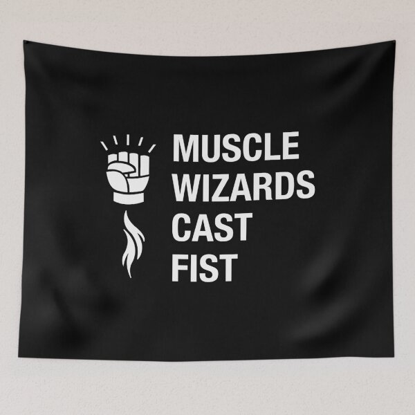 Item preview, Muscle Wizards Cast Fist Tabletop RPG Addict designed and sold by pixeptional.