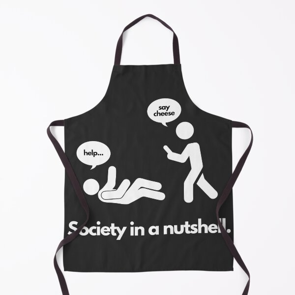 Item preview, Society in a nutshell. All about the views. designed and sold by Expressive Vision.