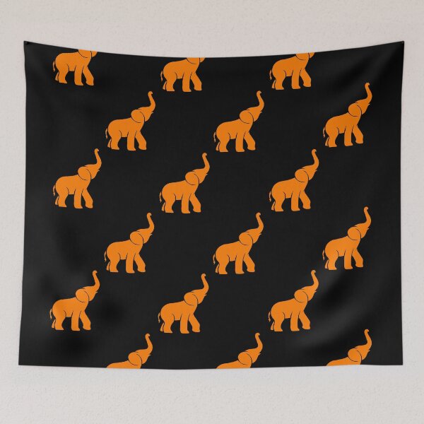 Item preview, Orange Elephants designed and sold by andrew JOHNSEN.