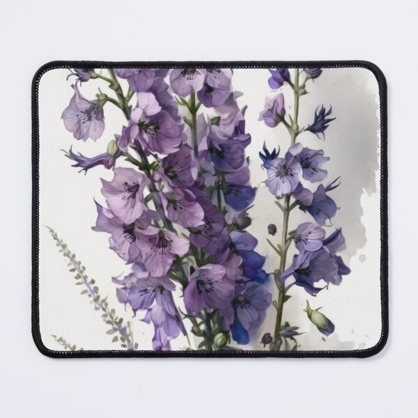 Item preview, Delphinium Flowers  designed and sold by Vanover Designs.