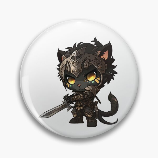 Item preview, Chibi Warrior Black Leopard designed and sold by ToxicDisign.