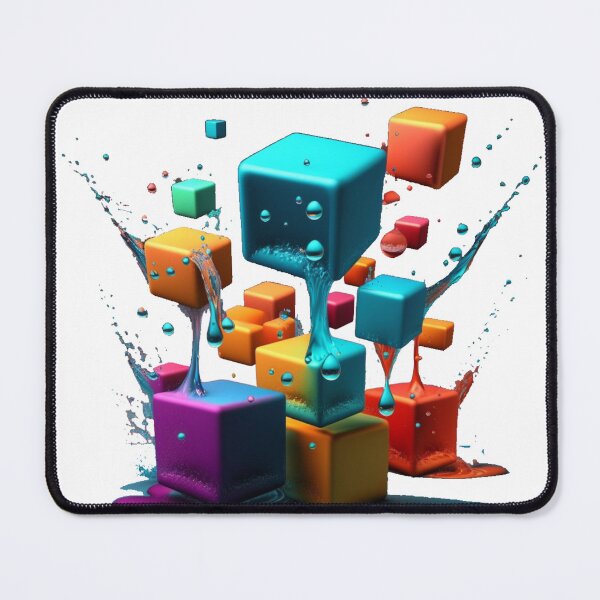 Item preview, Colorful Ice Cubes designed and sold by zzibel.