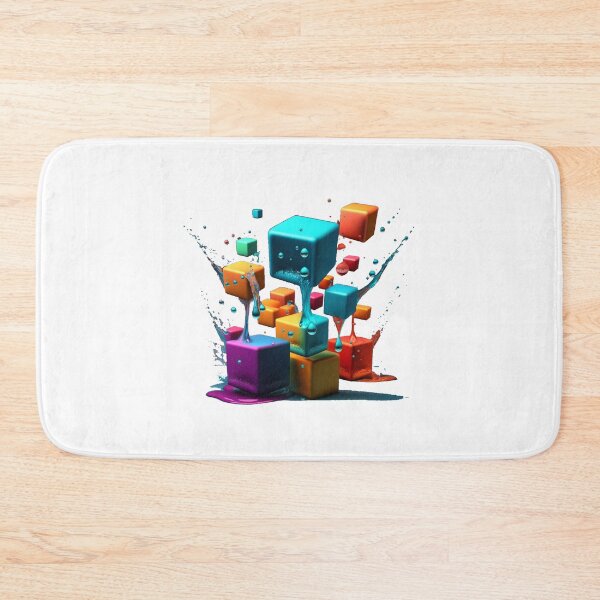 Item preview, Colorful Ice Cubes designed and sold by zzibel.