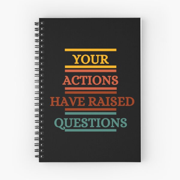 Item preview, Your Actions Have Raised Questions designed and sold by HOMEDESIGNPRINT.