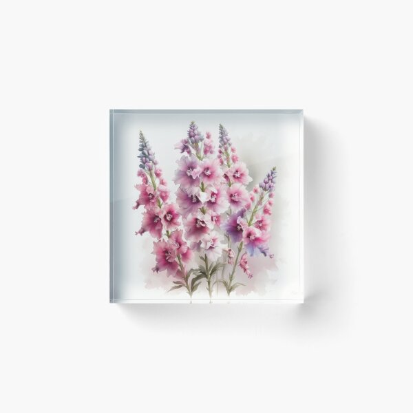 Item preview, Delphinium Flowers  designed and sold by Vanover Designs.
