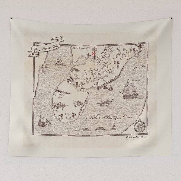 Item preview, Treasure map designed and sold by Tararosalind.