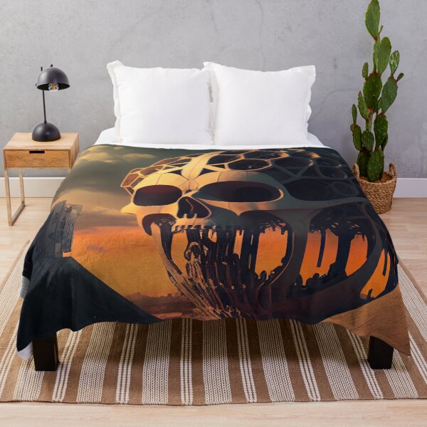 Item preview, Skull landscape art designed and sold by Simone Davino.