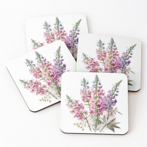Item preview, Delphinium Flowers  designed and sold by Vanover Designs.