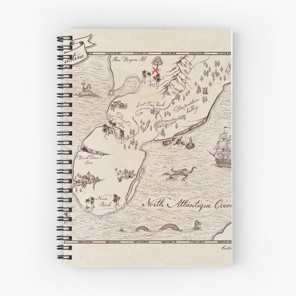 Item preview, Treasure map designed and sold by Tararosalind.