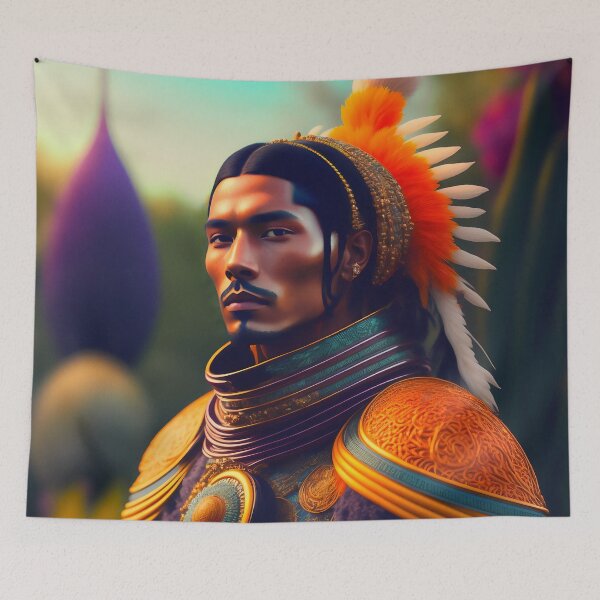 Item preview, Citlali Xiuhtecuhtli, The Aztecs - 1000 light years ahead designed and sold by zombiezoanthid.