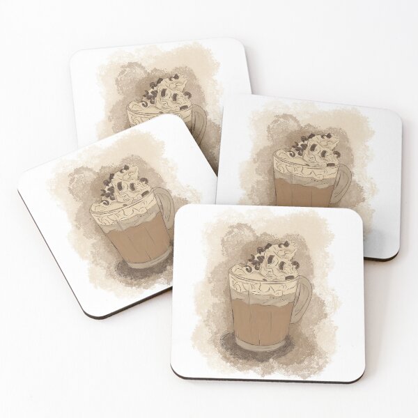 Item preview, Digital Art in Conceptual Art Style - A Mug of Hot Chocolate | Digital made Artwork | Silver Fox Artist Store | Catherine Angel Sivie designed and sold by CatherineSivie.