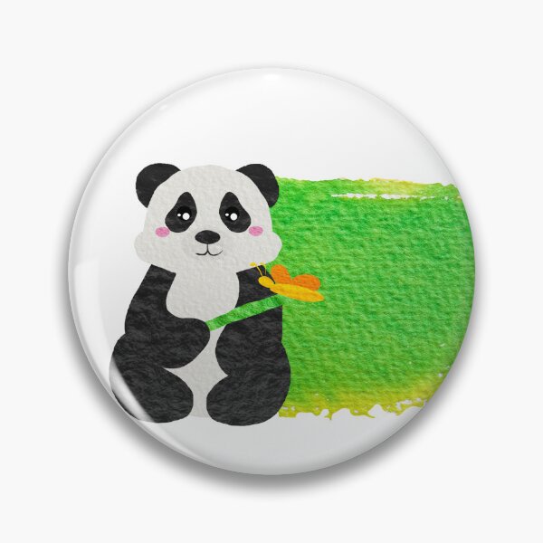 Item preview, Great Panda with a butterfly designed and sold by Sintija Valucka.