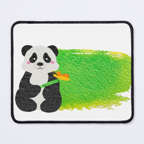 Item preview, Great Panda with a butterfly designed and sold by Sintija Valucka.