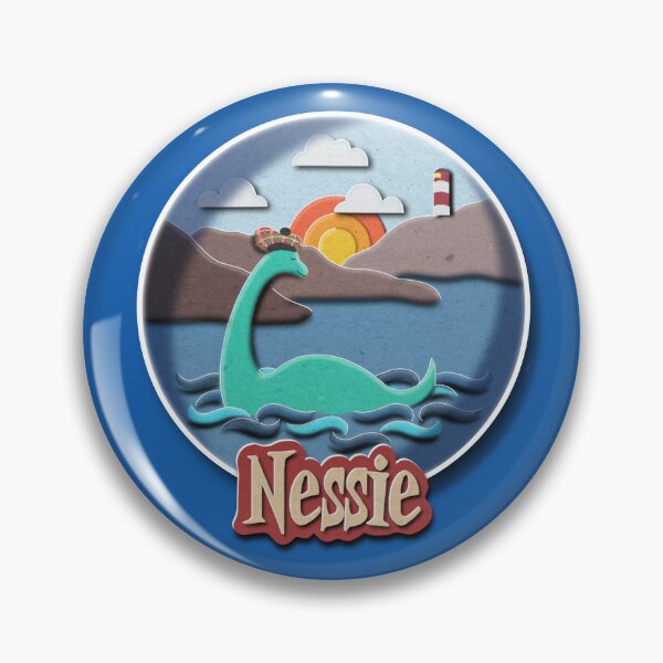 Item preview, Scotland Loch Ness Monster Nessie designed and sold by Sfumata Illustration.