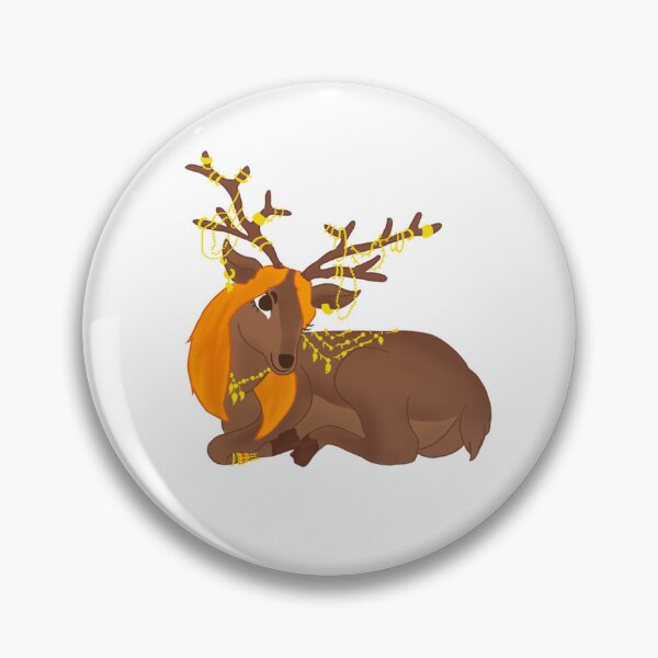 Item preview, Sacred Deer Cartoon illustration designed and sold by troveprincess.