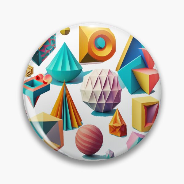 Item preview, Colorful and Geometric Ice Cube Designs designed and sold by zzibel.