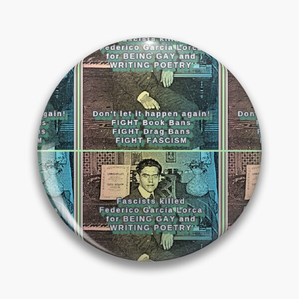 Item preview, Federico García Lorca: FIGHT FASCISTS (Multi) designed and sold by ErinORiordan.
