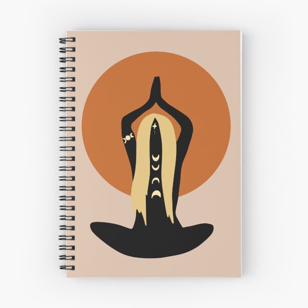 Item preview, Woman yoga silhouette meditation  designed and sold by Lizvole.