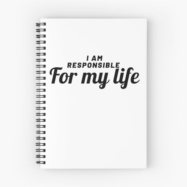 Item preview, I am responsible for my life tshirt designed and sold by Eugenie974.