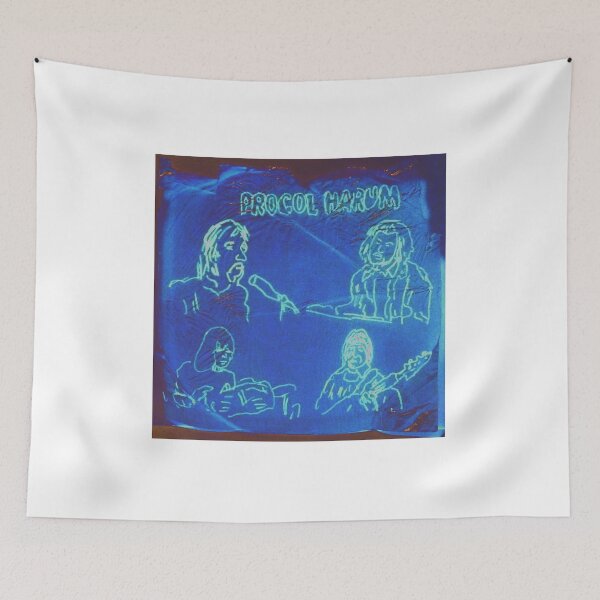 Item preview, Procol Harum in blue, a whiter shade of pale designed and sold by Stacey Lazarus.