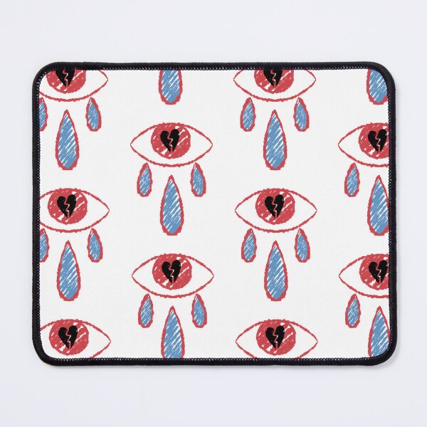 Item preview, Crying eye with a broken heart designed and sold by MalkyTea.