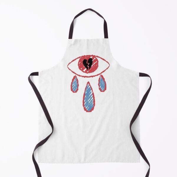 Item preview, Crying eye with a broken heart designed and sold by MalkyTea.