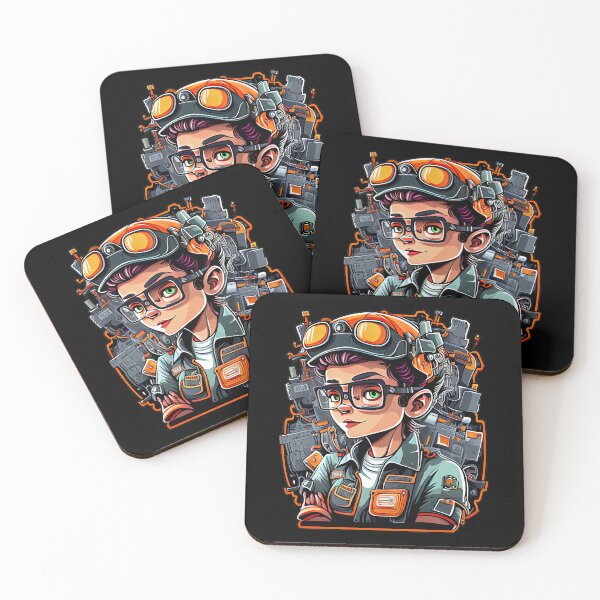 Item preview, Cool Cartoon Crazy Engineer designed and sold by Piotrek0001.