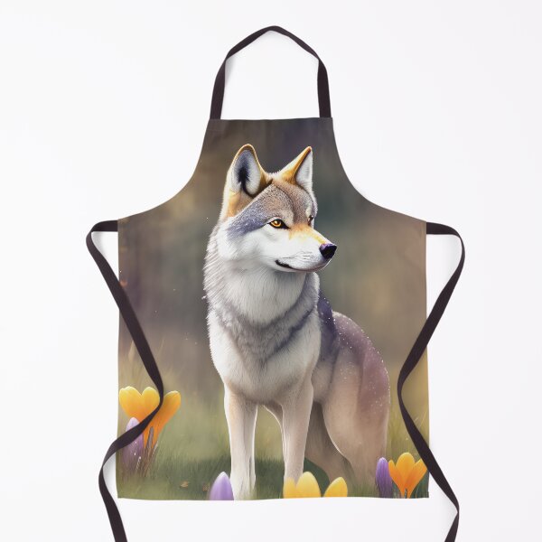 Item preview, Spring Crocus Wolf designed and sold by Tau Tia L Douglass.