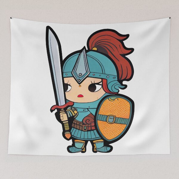 Item preview, Human Female Warrior  designed and sold by TaurusDigital.
