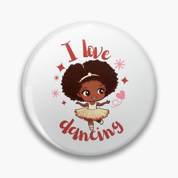 Item preview, Afro american girl dancing ballet  designed and sold by Just66.