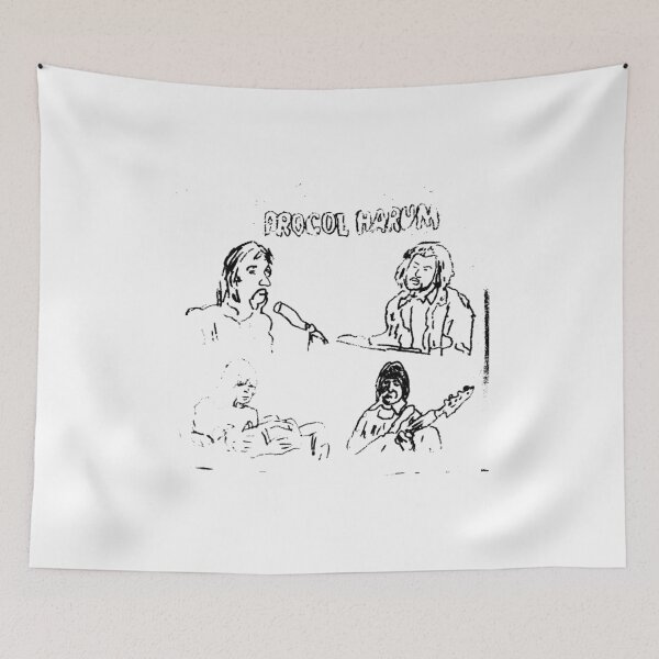 Item preview, Procol Harum in black and white, a whiter shade of pale designed and sold by Stacey Lazarus.
