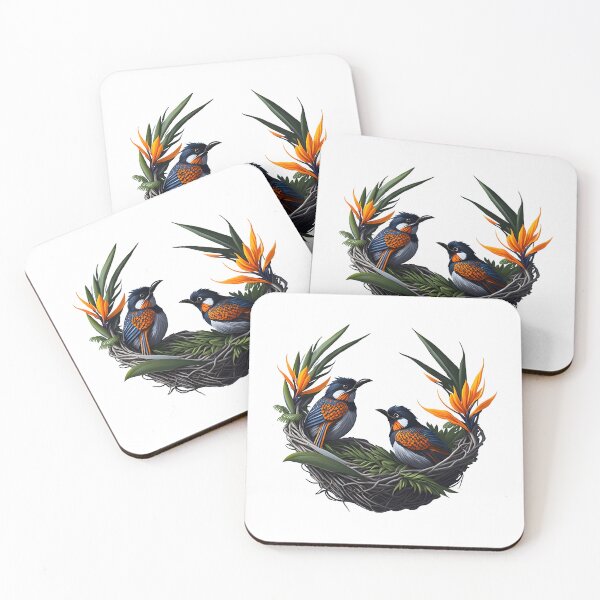 Item preview, pájaros en el nido designed and sold by AlmazPng.