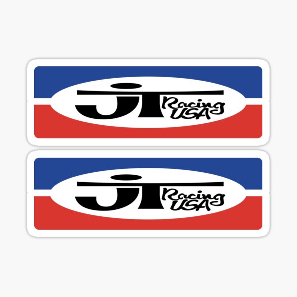 Jt Racing Stickers for Sale | Redbubble