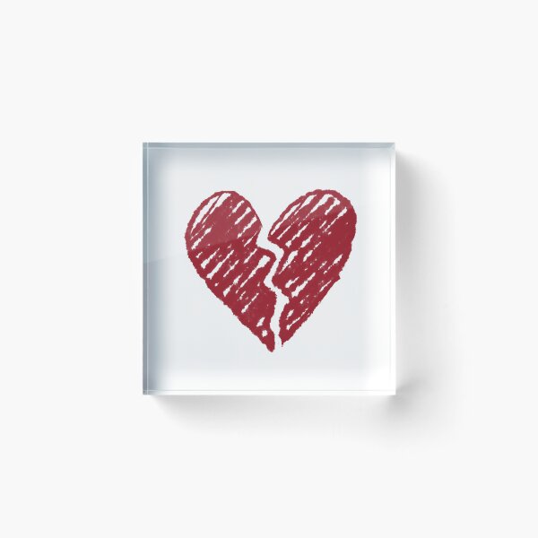 Item preview, Broken heart designed and sold by MalkyTea.