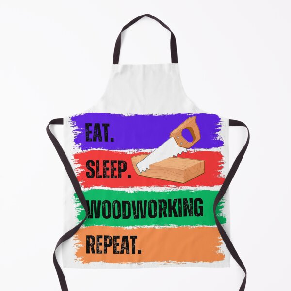 Item preview, Eat. Sleep. Woodworking. Repeat. designed and sold by Goldmedaldesign.