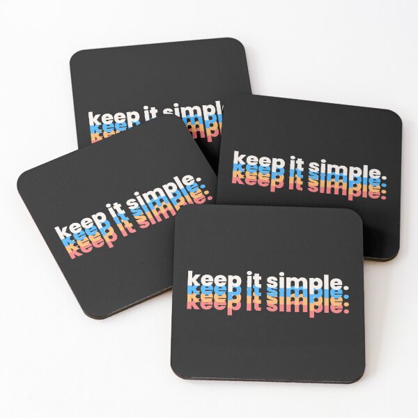 Item preview, Keep It Simple. designed and sold by ZingAndPep.