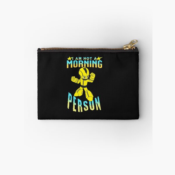 Item preview, I am not a Morning Person Funny Typography Quote designed and sold by thedazzlingmonk.