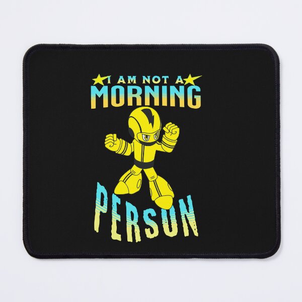 Item preview, I am not a Morning Person Funny Typography Quote designed and sold by thedazzlingmonk.