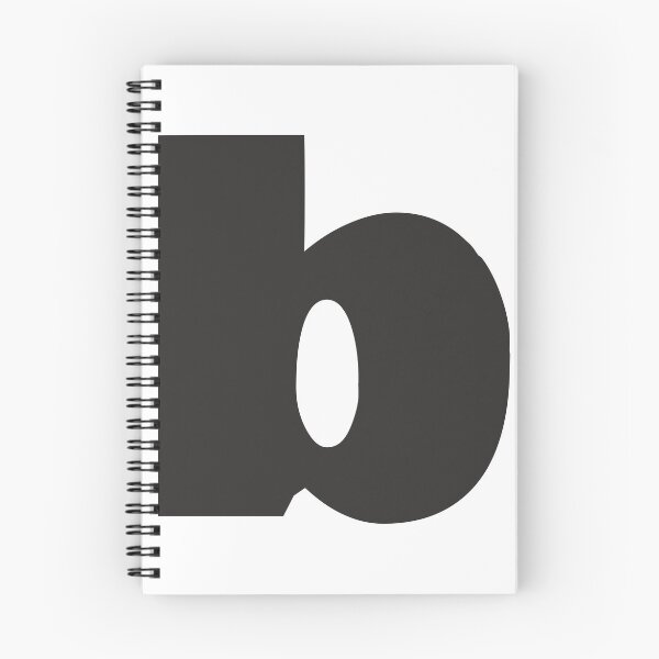 Item preview, Modern letter b initial Large bold letters typography simple minimalist black and white designed and sold by tanabe.
